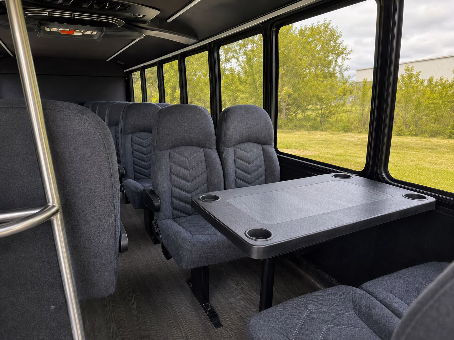 lehi 20 passenger minibus interior