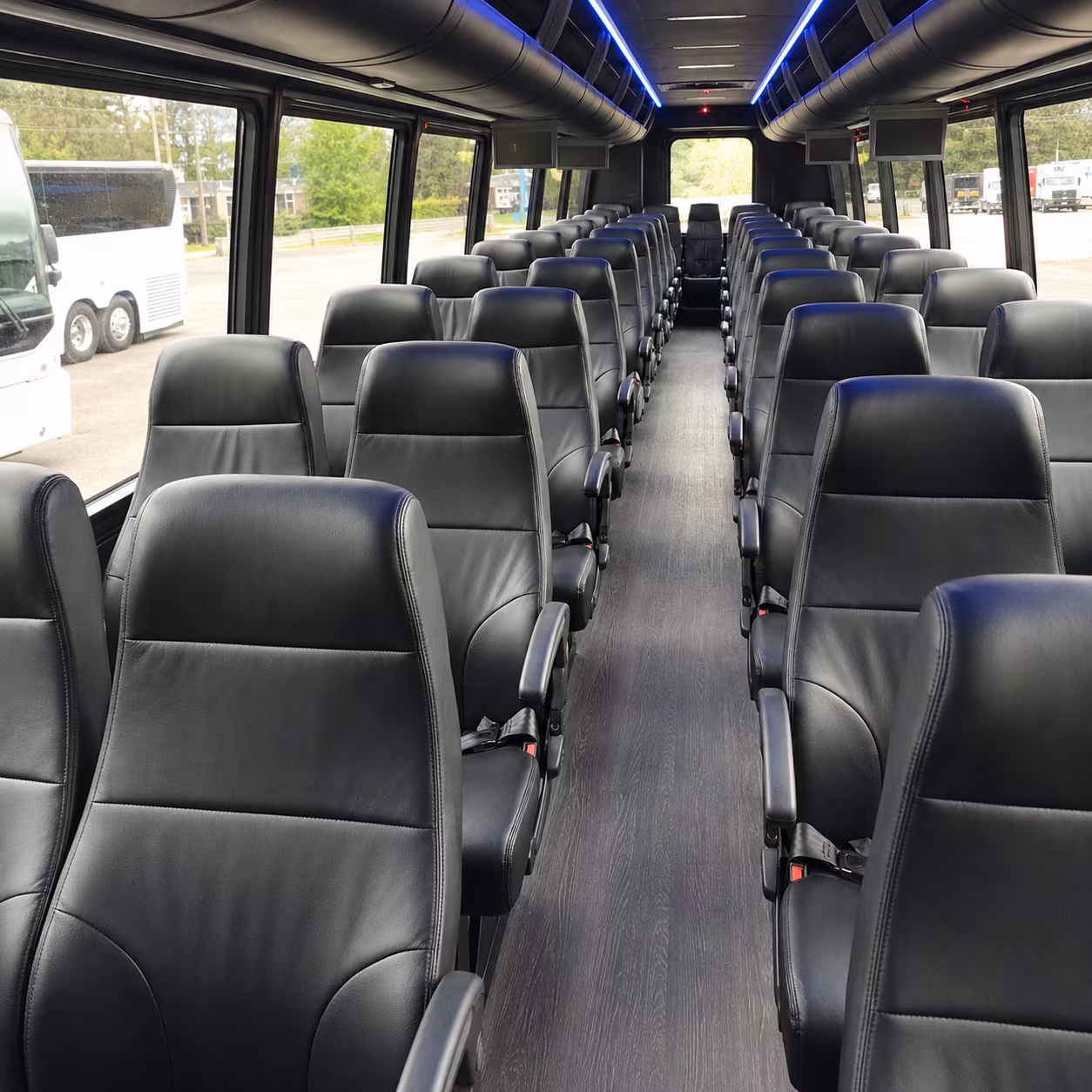 lehi 30 passenger minibus inside