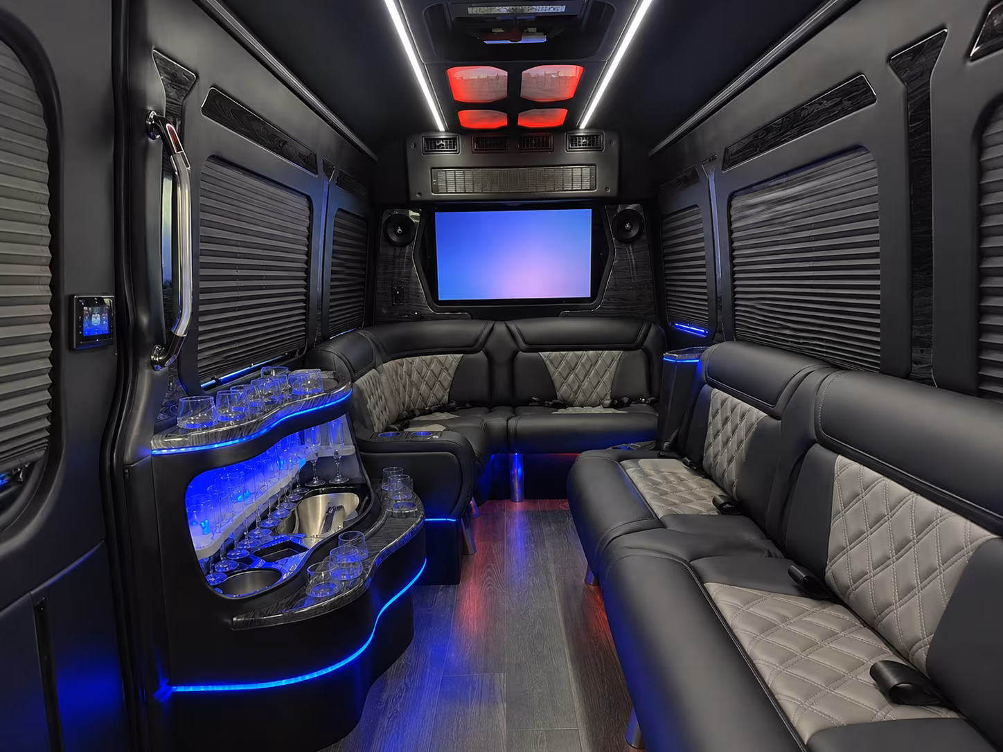 lehi concert transportation onboard seating