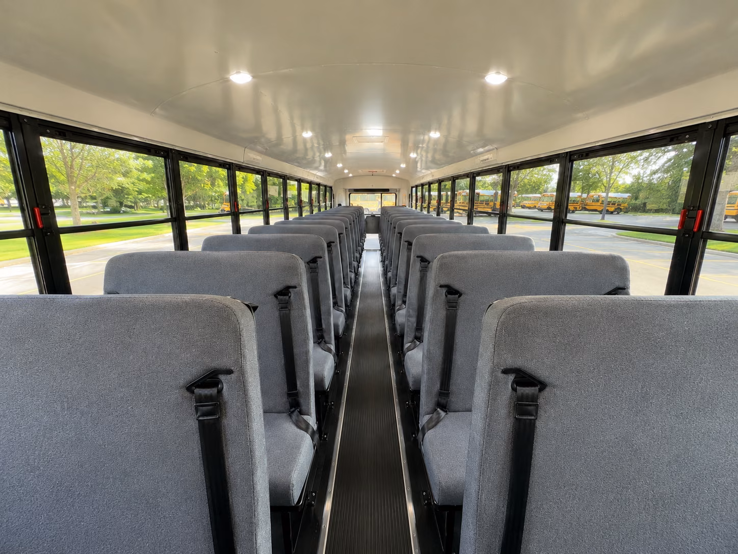 lehi school bus inside