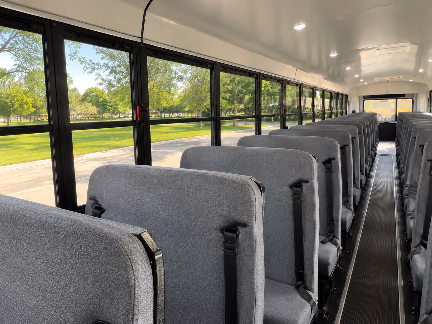 lehi school bus interior