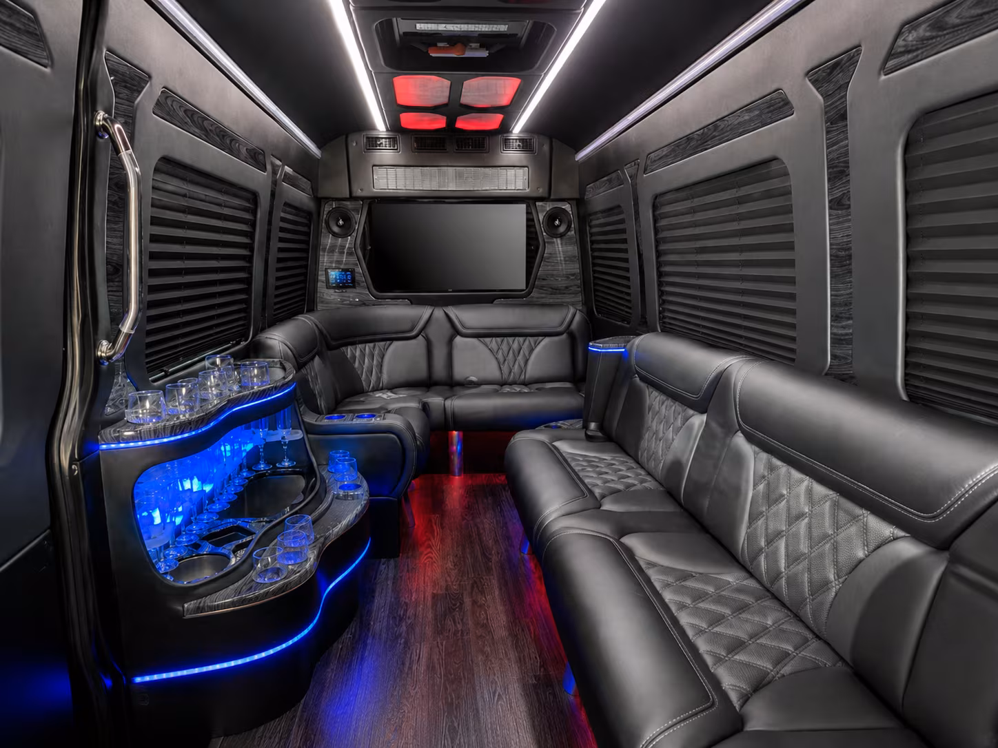 lehi sprinter limousine interior