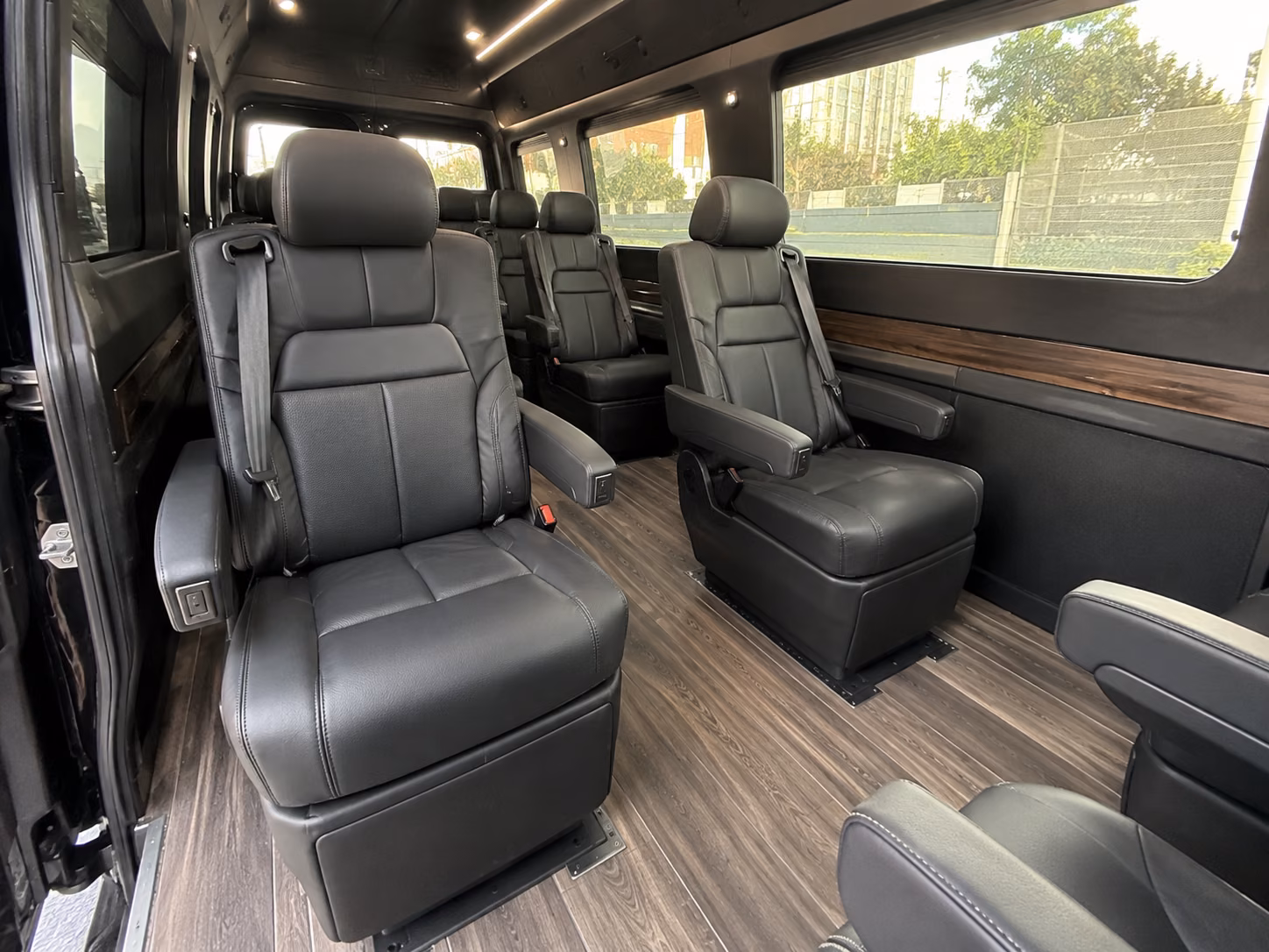 lehi sprinter van with driver interior