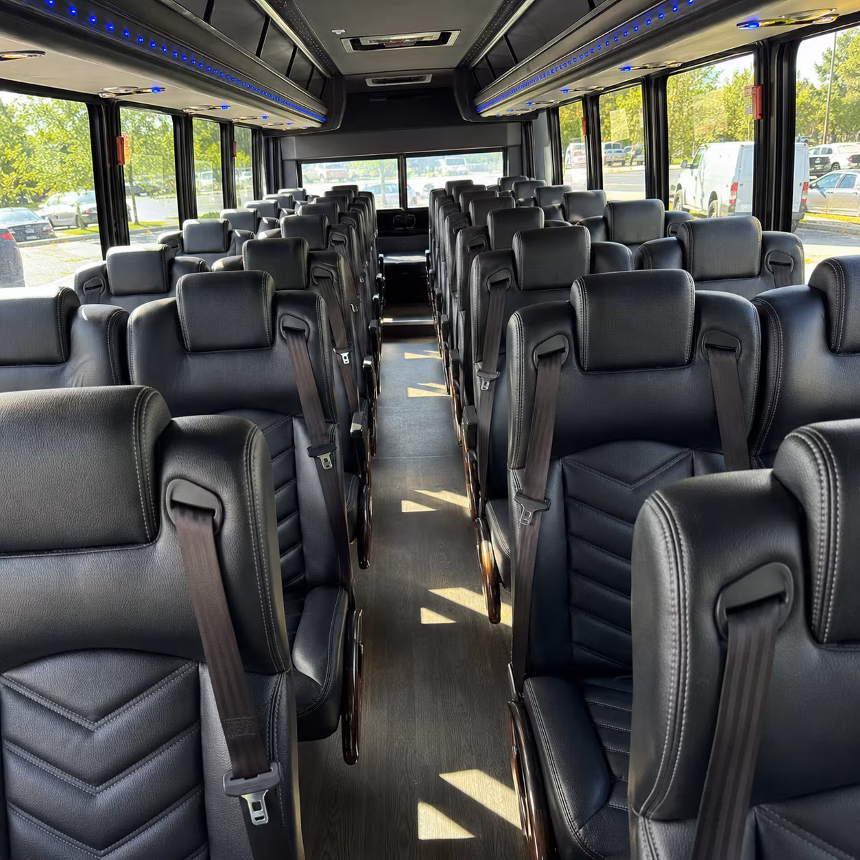 minibus interior
