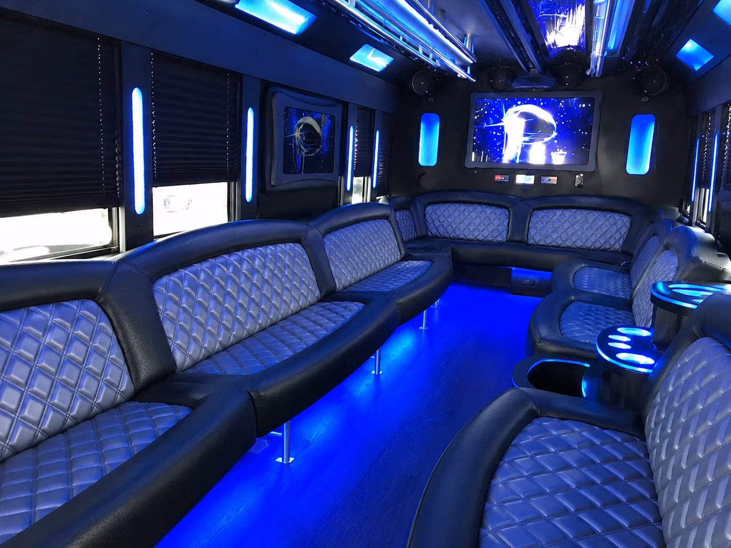 party buses and fan buses to utah jazz games at the delta center